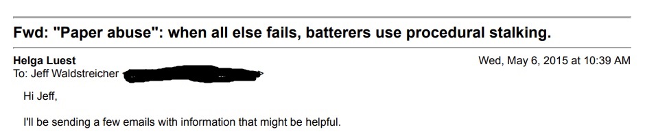 Paper Abuse Email